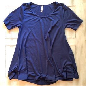 LuLaRoe Perfect Tee Blue